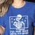 I'Ll Just Wait Until It's Quiet Teacher Men Women Women's Heather T-Shirt Heather True Royal I'Ll Just Wait Until It's Quiet Teacher Men Women Women's Heather T-Shirt Heather True Royal