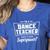 I'm A Dance Teacher What's Your Superpower Women's Heather T-Shirt Heather True Royal