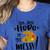 I'm Just Here To Get Messy Art Teacher Artist Painting Women's Heather T-Shirt Heather True Royal I'm Just Here To Get Messy Art Teacher Artist Painting Women's Heather T-Shirt Heather True Royal