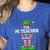 I'm The PE Teacher Elf Christmas Family Matching Women's Heather T-Shirt Heather True Royal I'm The PE Teacher Elf Christmas Family Matching Women's Heather T-Shirt Heather True Royal
