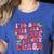 I'm So Berry Glad You Are Strawberry Elementary Teacher Women's Heather T-Shirt Heather True Royal I'm So Berry Glad You Are Strawberry Elementary Teacher Women's Heather T-Shirt Heather True Royal