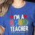 I'm A SPED Teacher Special Education Teacher Women's Heather T-Shirt Heather True Royal I'm A SPED Teacher Special Education Teacher Women's Heather T-Shirt Heather True Royal