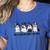 Inclusion Isn't Scary Boo Ghost Halloween Sped Teacher Women's Heather T-Shirt Heather True Royal Inclusion Isn't Scary Boo Ghost Halloween Sped Teacher Women's Heather T-Shirt Heather True Royal