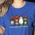 Inclusion Isn't Scary SLP Halloween Sped Teacher Animal Women's Heather T-Shirt Heather True Royal Inclusion Isn't Scary SLP Halloween Sped Teacher Animal Women's Heather T-Shirt Heather True Royal