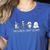 Inclusion Isn't Scary Slp Halloween Sped Teacher Ghost Mummy Women's Heather T-Shirt Heather True Royal Inclusion Isn't Scary Slp Halloween Sped Teacher Ghost Mummy Women's Heather T-Shirt Heather True Royal