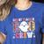 Infant Teacher Boo Crew Halloween Costume Women's Heather T-Shirt Heather True Royal