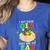 I Am Their Voice They Are My Heart Autism Awareness Teacher Women's Heather T-Shirt Heather True Royal