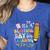 It's Beautiful Day For Learning Teacher Students Girls Boys Women's Heather T-Shirt Heather True Royal