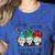 It's Fine We'Re Fine Gnome Pre-K Teacher Christmas Light For Men Women Women's Heather T-Shirt Heather True Royal It's Fine We'Re Fine Gnome Pre-K Teacher Christmas Light For Men Women Women's Heather T-Shirt Heather True Royal