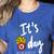 It's Fry Day Teacher Life Women's Heather T-Shirt Heather True Royal It's Fry Day Teacher Life Women's Heather T-Shirt Heather True Royal