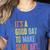 It's A Good Day To Make Art Artist Teacher Painter Women's Heather T-Shirt Heather True Royal