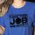 Take This Job And Shove It Teacher And Technician Work For Men Women Women's Heather T-Shirt Heather True Royal