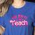 My Job Is Teach Pink Retro Female Teacher Life Women Women's Heather T-Shirt Heather True Royal My Job Is Teach Pink Retro Female Teacher Life Women Women's Heather T-Shirt Heather True Royal