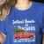 Jolliest Bunch Of Teachers This Side Of The Hallway Xmas PJ Women's Heather T-Shirt Heather True Royal