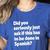 Did You Just Ask If This Has To Be Done In Spanish Teacher Women's Heather T-Shirt Heather True Royal Did You Just Ask If This Has To Be Done In Spanish Teacher Women's Heather T-Shirt Heather True Royal