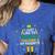 I Just Like To Teach Teaching My Favorite Christmas Teacher Women's Heather T-Shirt Heather True Royal