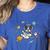 Kawaii Kids & Boys Astronaut Space Boston Terrier Dog Lover Women's Heather T-Shirt Heather True Royal