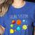 Kids Solar Systems Cute Planets Space Science Teacher School Women's Heather T-Shirt Heather True Royal