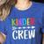 Kinder Crew Shirt Kindergarten Boy Girl Student Teacher Women's Heather T-Shirt Heather True Royal Kinder Crew Shirt Kindergarten Boy Girl Student Teacher Women's Heather T-Shirt Heather True Royal