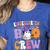 Kindergarten Boo Crew Spooky Kindergarten Halloween Teacher Women's Heather T-Shirt Heather True Royal