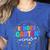 Kindergarten Crew Back To School Kindergarten Teacher Kids Women's Heather T-Shirt Heather True Royal Kindergarten Crew Back To School Kindergarten Teacher Kids Women's Heather T-Shirt Heather True Royal