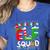 Kindergarten ELF Squad Christmas ELF Student Teacher Men Women Kids Women's Heather T-Shirt Heather True Royal