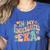 In My Kindergarten Era Retro Back To School Teacher Student Women's Heather T-Shirt Heather True Royal In My Kindergarten Era Retro Back To School Teacher Student Women's Heather T-Shirt Heather True Royal