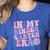 In My Kindergarten Era Teacher Kids Back To School Kinder Women's Heather T-Shirt Heather True Royal In My Kindergarten Era Teacher Kids Back To School Kinder Women's Heather T-Shirt Heather True Royal
