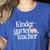 Kindergarten Teacher Dinosaur Back To School Women's Heather T-Shirt Heather True Royal