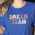 Last Day Of School Back To School Dream Team Teacher Kids Women's Heather T-Shirt Heather True Royal