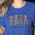Leopard Paraprofessional Back To School Para Squad Teacher Women's Heather T-Shirt Heather True Royal Leopard Paraprofessional Back To School Para Squad Teacher Women's Heather T-Shirt Heather True Royal