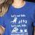 Let's Eat Kids Fun Dinosaurs Grammar Teacher Women's Heather T-Shirt Heather True Royal Let's Eat Kids Fun Dinosaurs Grammar Teacher Women's Heather T-Shirt Heather True Royal