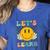Let's Learn Today Smile Face Back To School For Teacher Kids Women's Heather T-Shirt Heather True Royal Let's Learn Today Smile Face Back To School For Teacher Kids Women's Heather T-Shirt Heather True Royal