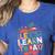Let's Learn Today Teacher Motivational Back To School Women's Heather T-Shirt Heather True Royal Let's Learn Today Teacher Motivational Back To School Women's Heather T-Shirt Heather True Royal