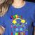 Level Up Your Education Gaming Inspired Teacher Gamers For Men Women Kids Women's Heather T-Shirt Heather True Royal