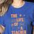 The Life Of A Teacher Back To School Women Men Women's Heather T-Shirt Heather True Royal The Life Of A Teacher Back To School Women Men Women's Heather T-Shirt Heather True Royal