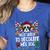 Most Likely Decorate Her Boston Terrier Dog Ugly Christmas Women's Heather T-Shirt Heather True Royal