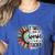 It Take Lots Of Sparkle To Be A Teacher With Sunflower Women's Heather T-Shirt Heather True Royal It Take Lots Of Sparkle To Be A Teacher With Sunflower Women's Heather T-Shirt Heather True Royal