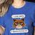 I Love Math It Makes People Cry Math Teacher Women's Heather T-Shirt Heather True Royal