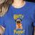 Lovely Harry Pugger Pug Women's Heather T-Shirt Heather True Royal