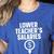 Lower Teacher's Salaries For Men Women Kids Women's Heather T-Shirt Heather True Royal Lower Teacher's Salaries For Men Women Kids Women's Heather T-Shirt Heather True Royal