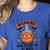 Mad Scientist Pumpkin Science Teacher Halloween Costume Kids Women's Heather T-Shirt Heather True Royal