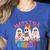 Maestra Pantasmas Conchas Teacher Mexican Halloween Women's Heather T-Shirt Heather True Royal