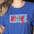Maestra Teacher Spanish Back To School First Day Of School Women's Heather T-Shirt Heather True Royal