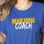 Mahjong Coach Coaching Trainer Teacher Women's Heather T-Shirt Heather True Royal Mahjong Coach Coaching Trainer Teacher Women's Heather T-Shirt Heather True Royal
