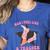 Man I Feel Like A Teacher Retro Western Country Cowgirl Women's Heather T-Shirt Heather True Royal