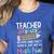 Matching Teachers Last Day Of School Teacher Besties Women's Heather T-Shirt Heather True Royal
