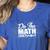 Do The Math 67 Meme Six Seven Men Women Teacher Women's Heather T-Shirt Heather True Royal