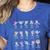 Math Equation Figures Algebra Dance Nerdy Teacher Joke For Men Women Girls Kids Women's Heather T-Shirt Heather True Royal