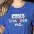 Math Inspires Me Spelled With Pi Day Teacher Women's Heather T-Shirt Heather True Royal Math Inspires Me Spelled With Pi Day Teacher Women's Heather T-Shirt Heather True Royal